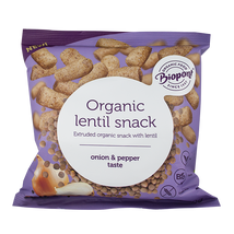 Extrudált lencse hagymás-borsos BIO 60g