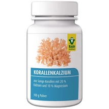 Koral Kalcium (por) 100g Raab Vitalfood