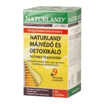Májvédő és detox tea 25x1,5g Naturland