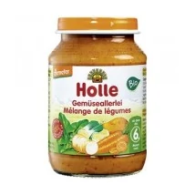 Bébiétel vegyes zöldségek BIO 190g Holle