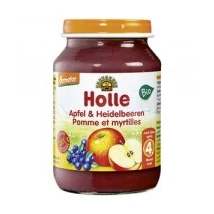 Bébiétel alma-fekete áfonya BIO 190g