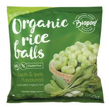 Extrudált rizsgolyó spen.-póréh. BIO 60g