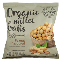 Extrudált kölesgolyó földimogy. BIO 75g