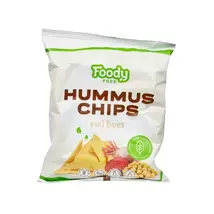 Hummusz chips céklával 50g FoodyFree