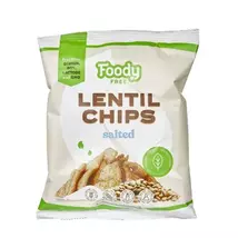 Lencse chips (sós) 50g FoodyFree