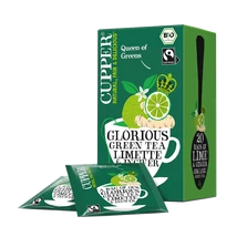 Zöld tea lime-gyömbér BIO 20x1,7g Cupper