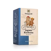 Gyömbér kurkuma tea BIO 18x1,8g Sonnento