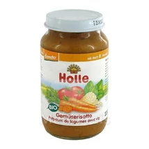 Bébiétel zöldség-rizottó BIO 220g Holle