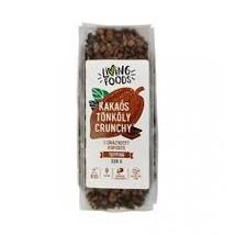 Crunchy kakaós tönköly BIO 220g LivingFo