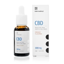 CBD olaj 3000mg-os 30ml USA Medical