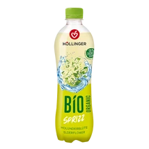 Szénsavas bodza ital BIO 500ml Höllinger