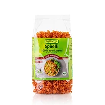 Vöröslencse spirál tészta BIO 300g