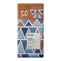 Tejcsokoládé 50% kakaóval BIO 80g Vivani
