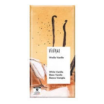 Fehércsokoládé vaníliával BIO 100g Vivan
