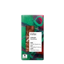 Tejcsokoládé egész mogyoróval BIO 100g