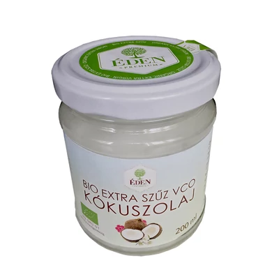 Kókuszolaj extra szűz BIO 200ml Éden