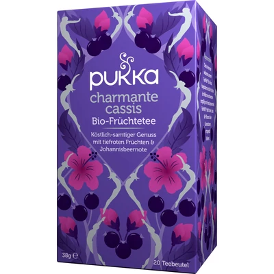 Charmante cassis tea BIO 20x1,9g Pukka