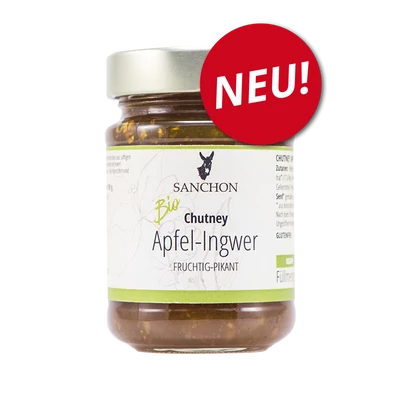 Csatni (alma-gyömbér) BIO 200g Sanchon