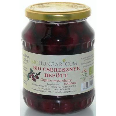 Cseresznye befőtt BIO 385g Biohungaric