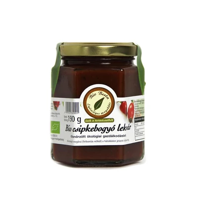 Csipkebogyó lekvár BIO 190g Berta