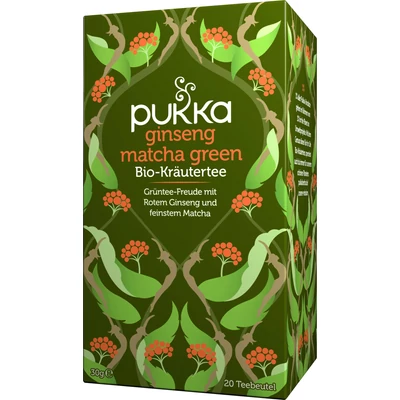 Ginseng Matcha tea BIO 20x1,5g Pukka