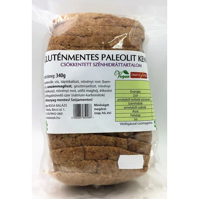 Gluténmentes paleolit kenyér 340g