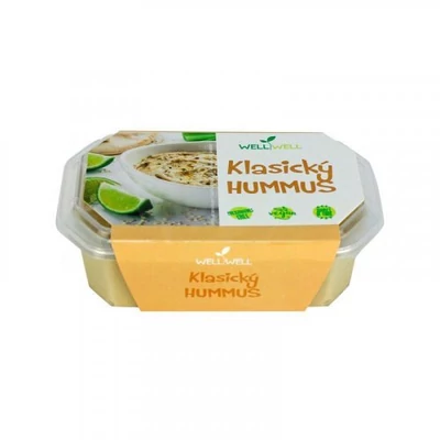 Humusz pástétom (natúr) 150g WellWell