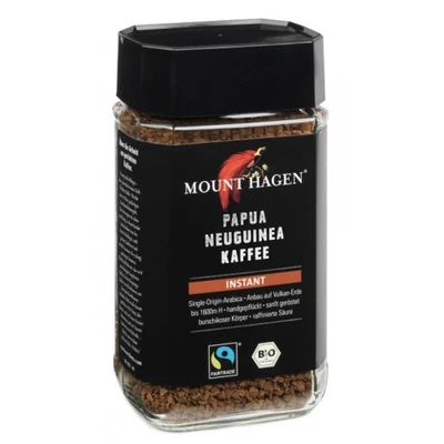 Instant kávé Papua Neug. BIO 100g MountH