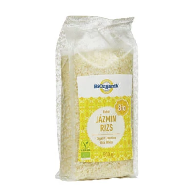 Jázmin rizs (fehér) BIO 500g Biorganik