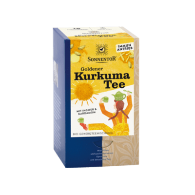 Kurkuma tea "arany" BIO 18x2g Sonnentor