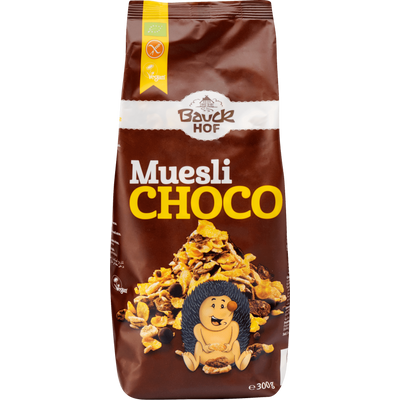 Müzli csokoládés (glutm.) BIO 300g Bauch