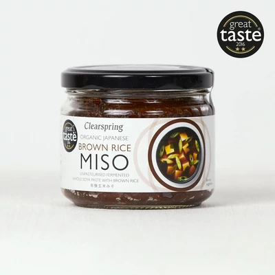 Miso barnarizsből BIO 300g Clearspring