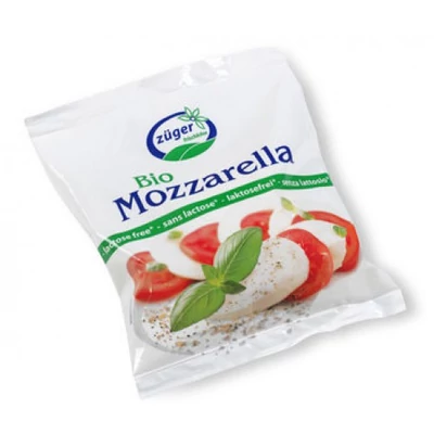 Mozzarella laktózmentes BIO 100g Züger