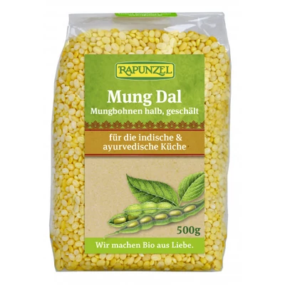 Mungóbab felezett BIO 500g Rapunzel