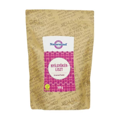 Nyílgyökérliszt (glutm.) 500g Naturmind