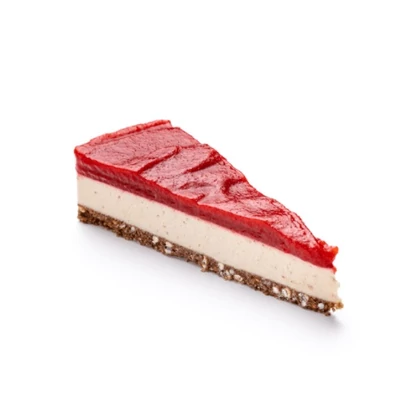 Nyers vegán Málna-ribizli  torta 100g 