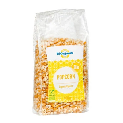 Popcorn kukorica BIO 500g Biorganik