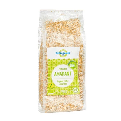 Puffasztott amarant BIO 100g Biorganik