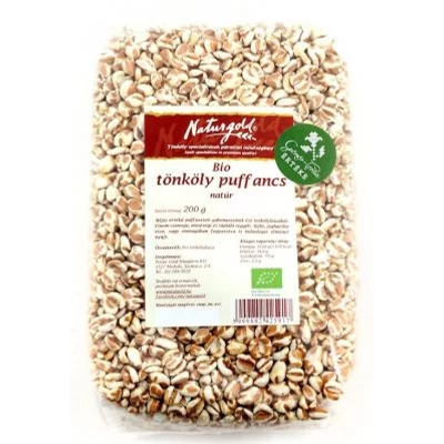 Puffasztott tönköly natúr BIO 200g