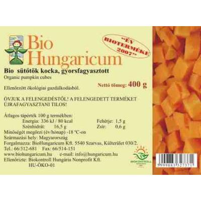 Sütőtökkocka (gyorsfagyasztott) BIO 400g