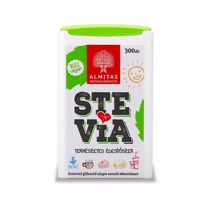 Stevia tabletta 300db Almitas