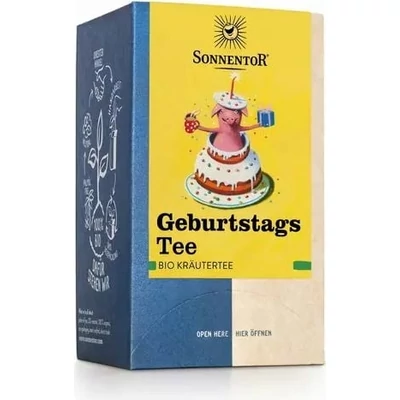 Szülinapi tea BIO 18x1,5g Sonnentor