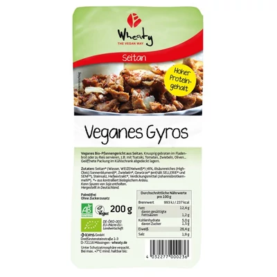 Szejtán gyros BIO 200g Wheaty