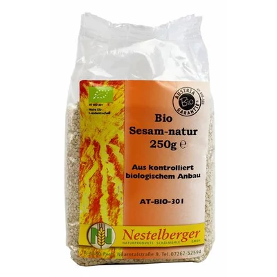 Szezámmag hántolatlan BIO 250g Nestelber