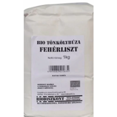 Tönkölybúza fehérliszt BIO 1kg Biodiszk.