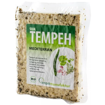 Tempeh "mediterrán" BIO 200g Tempehm.