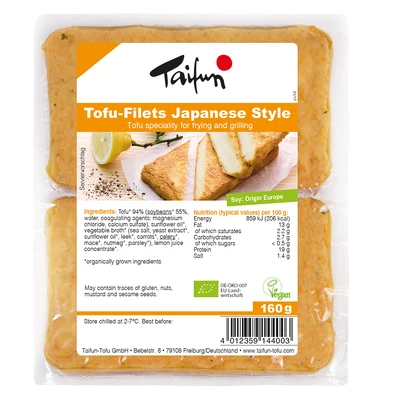 Tofu filé japán módra BIO 160g Taifun