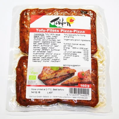 Tofu szeletek (pizzás) BIO 160g Taifun
