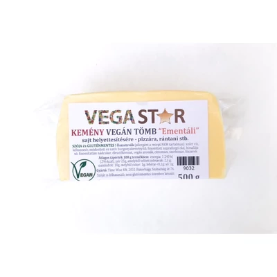 Vegán tömb kemény "Ementáli" 500g Vegast