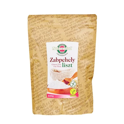 Zabpehelyliszt (glutm.) 500g Naturmind